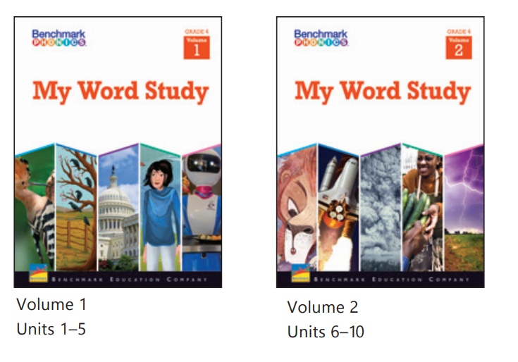 Benchmark Phonics Fourth Grade Individual Student Books