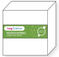 Twig Science Second Grade Module 2: Master of Materials (Refill Kit)