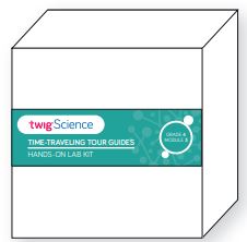 Twig Science Fourth Grade Module 3: Time-Traveling Tour Guides (Refill Kit)