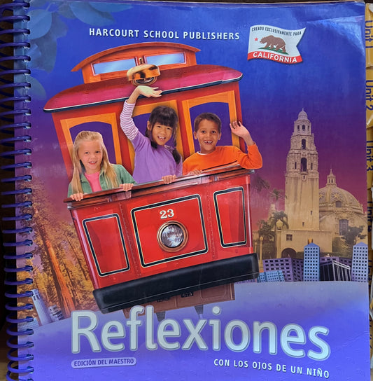 Harcourt First Grade Reflexiones (Teacher Edition, Spanish)
