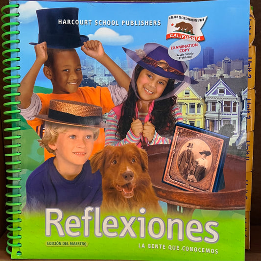 Harcourt Second Grade Reflexiones (Teacher Edition, Spanish)