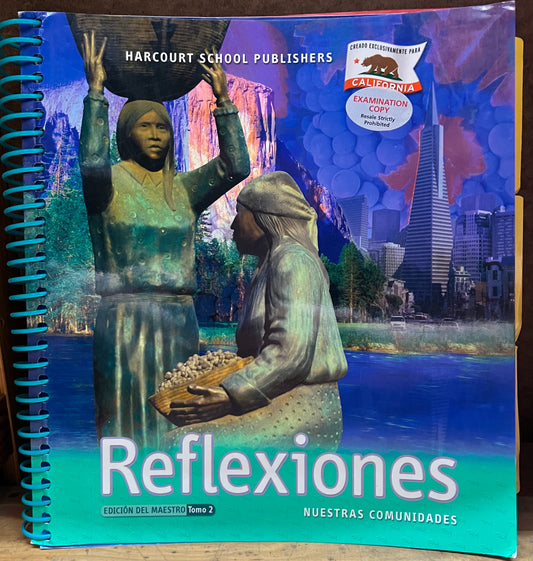 Harcourt Third Grade Reflexiones Tomo 2 (Teacher Edition, Spanish)