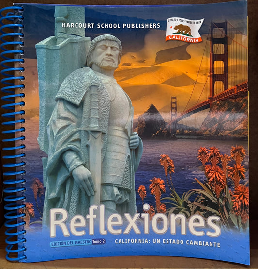 Harcourt Fourth Grade Reflexiones Tomo 2 (Teacher Edition, Spanish)