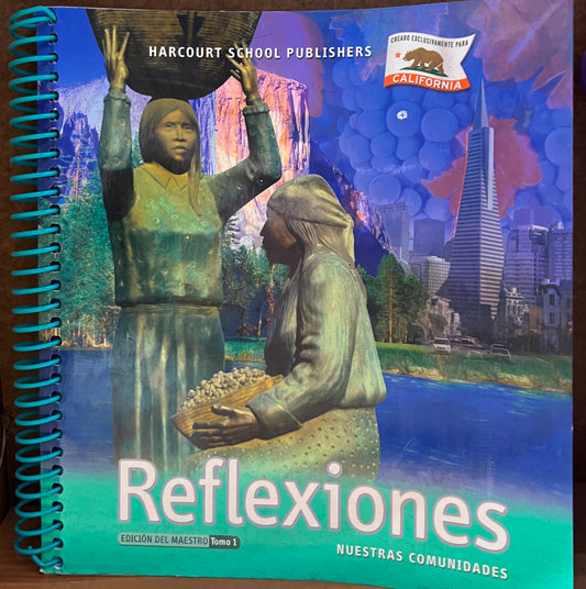 Harcourt Third Grade Reflexiones Tomo 1 (Teacher Edition, Spanish)