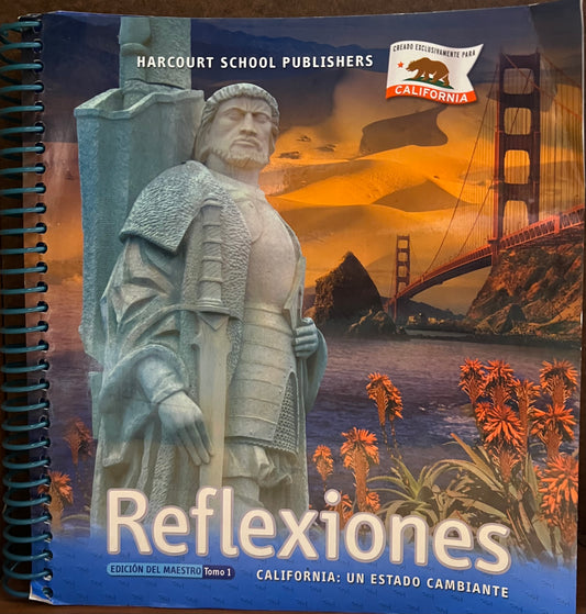 Harcourt Fourth Grade Reflexiones Tomo 1 (Teacher Edition, Spanish)