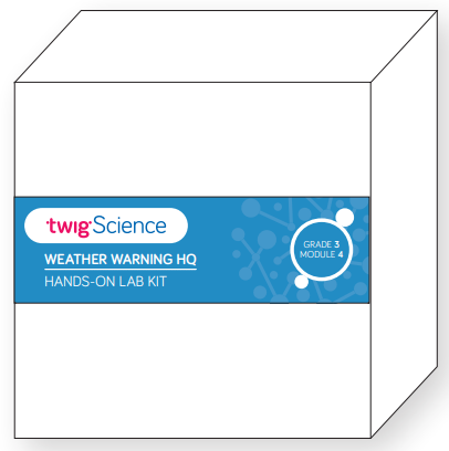 Twig Science Third Grade Module 4: Weather Warning HQ (Science Kit)