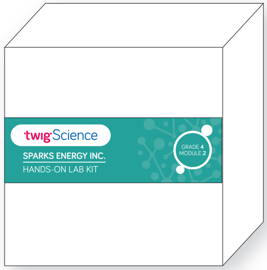 Twig Science Fourth Grade Module 2: Sparks Energy Inc. (Science Kit)