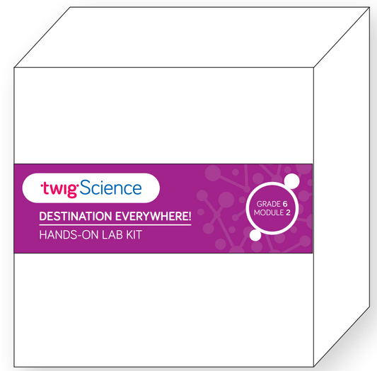Twig Science Sixth Grade Module 2: Destination Everywhere! (Science Kit)