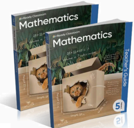 Iready Math Textbook i-Ready Fifth Grade Classroom 2024 Common Core Mathematics Volume 1 (T ...