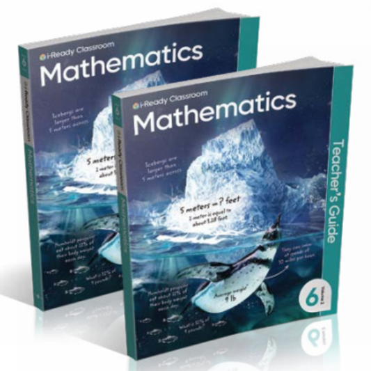 i-Ready Sixth Grade Classroom 2024 Common Core Mathematics Volume 2 (Teacher Guide)