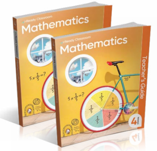i-Ready Fourth Grade Classroom 2024 Common Core Mathematics Volume 2 (Teacher Guide)