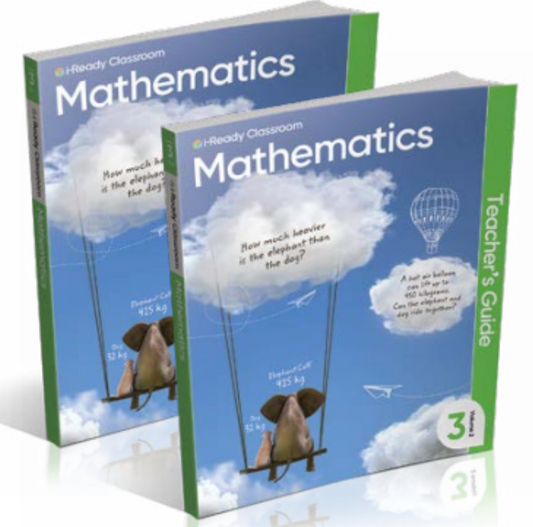 i-Ready Third Grade Classroom 2024 Common Core Mathematics Volume 2 (Teacher Guide)