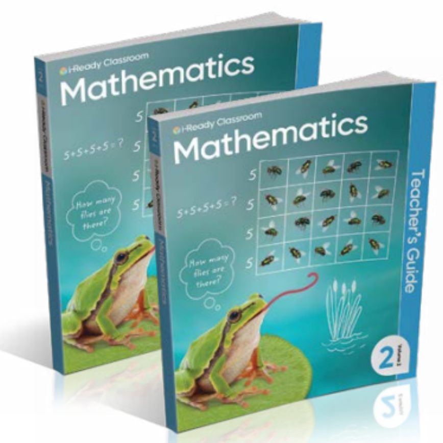 Math Redy i-Ready Second Grade Classroom 2024 Common Core Mathematics Volume 1 ...