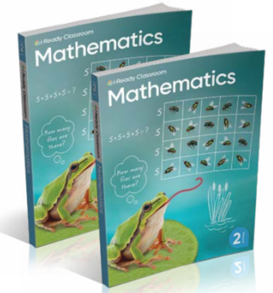 i-Ready Second Grade Classroom 2024 Common Core Mathematics Volume 1 (Student Worktext)