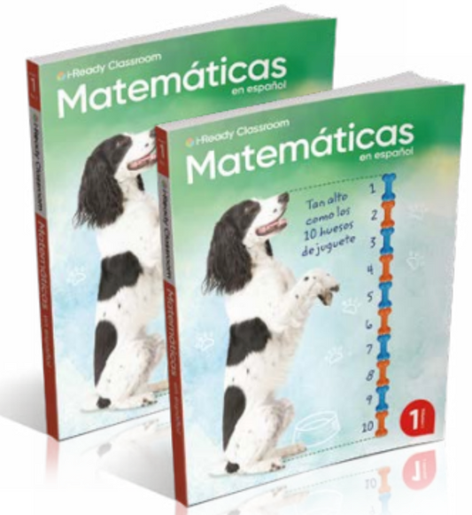 i-Ready First Grade Classroom 2024 Common Core Mathematics Volume 2 (Student Worktext, Spanish)