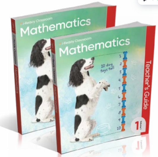 i-Ready First Grade Classroom 2024 Common Core Mathematics Volume 1 (Teacher Guide)