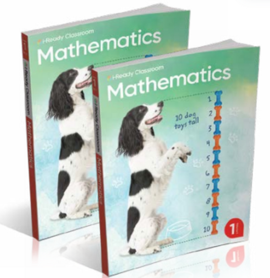 i-Ready First Grade Classroom 2024 Common Core Mathematics Volume 1 (Student Worktext)
