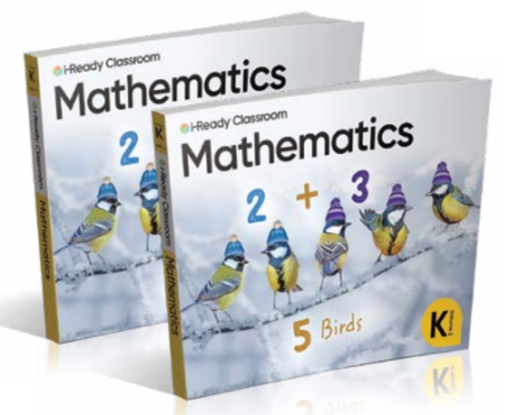 Ready Math Workbook i-Ready Kindergarten Classroom 2024 Common Core Mathematics Volume 1 ...