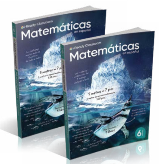 i-Ready Sixth Grade Classroom 2024 Common Core Mathematics Volume 2 (Student Worktext, Spanish)