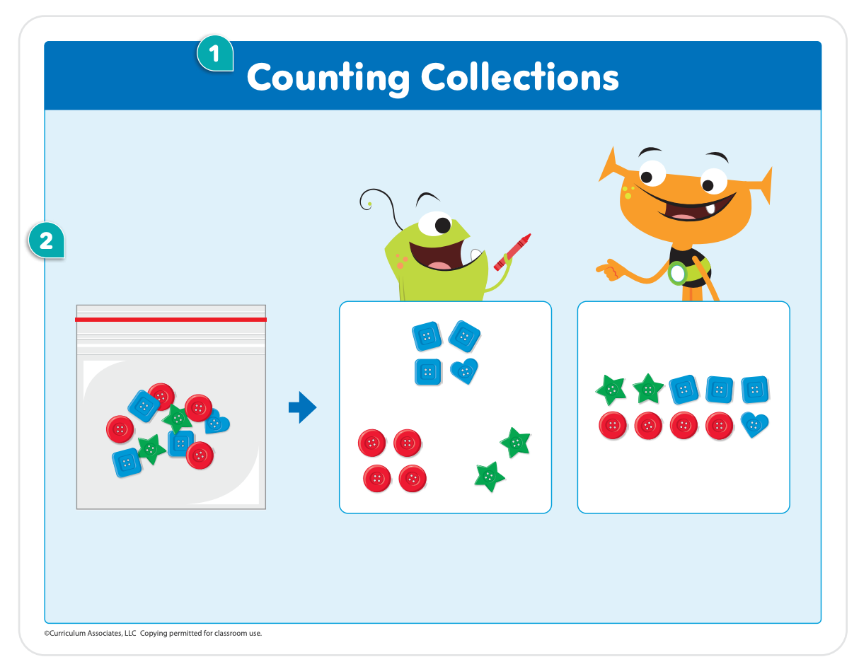 i-Ready Kindergarten Classroom 2024 Mathematics Centers Library Card Box