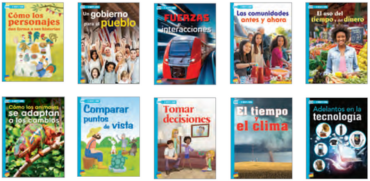 Benchmark Education Third Grade Box 10 (Texts for Close Reading, Spanish)