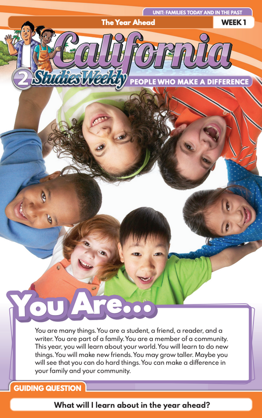 Studies Weekly Second Grade Student Text English Single Copy