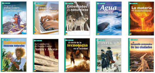 Benchmark Education Fifth Grade Box 9 (Texts for Close Reading, Spanish)